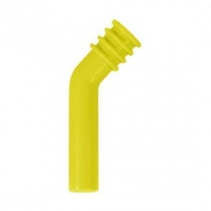 ANDERSON EXH.DEFLECTOR.35-90 SIZE 45DEGREE ANGLE(YELLOW)