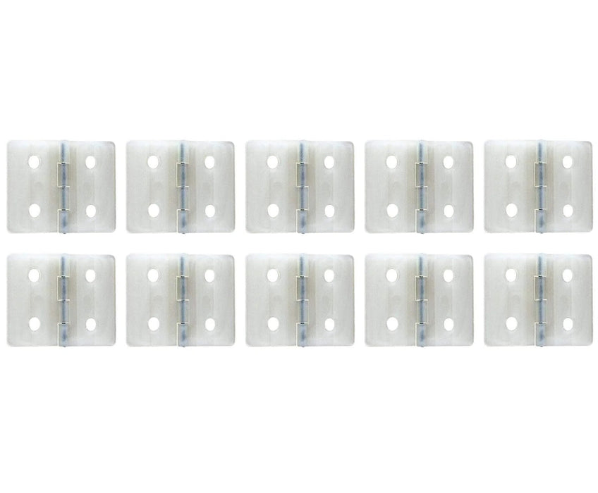 Nylon Pin Hinges 25Mm (10 pc) White