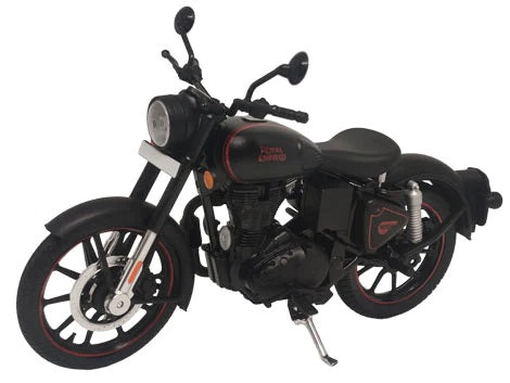 Maisto Royal Enfield Classic 350 Stealth Black colour Diecast 1/12