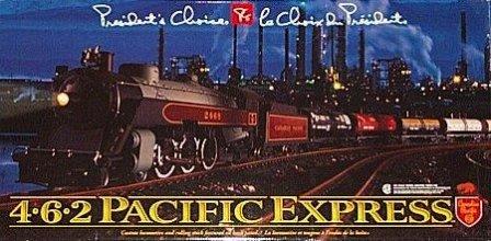 HO SCALE TRAIN 4.6.2 PACIFIC FLYERS EXPRESS