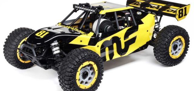 LOSI 1:5 SCALE DBXL 2.0 4WD GAS / PETROL BUGGY RTR (ICON) W/SPEKTRUM SLT3 2.4GHZ RADIO (LOS05008T1)  YELLOW COLOUR