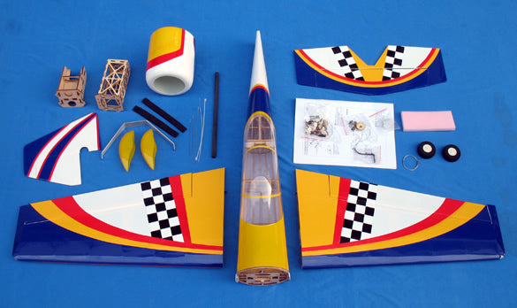 Yak 54 45.5'' Nitro/Electric RC Airplane Blue
