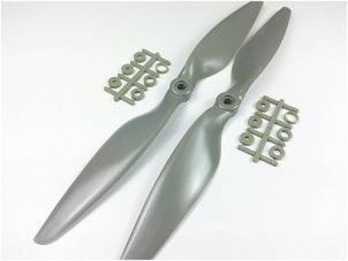 Orange HD Propellers 8045(8X4.5) Glass Fiber Nylon Gray 1CW+1CCW-1pair
