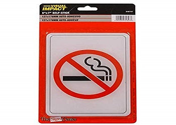 HILLMAN SIGN CENTER NO SMOKING