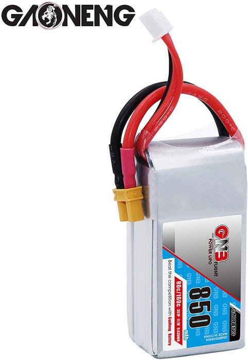 Lipo 11.1V 850Mah 80C Gnb Battery