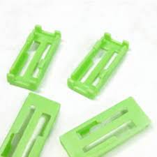 Servo Extension Holder Green L30Xw12Xh5 (Flat) (6Pcs)