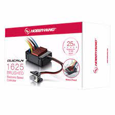 HobbyWing QuicRun 1625 25A waterproof Brushed Electronic Speed Controller