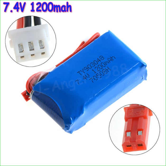 Lipo 7.4V 1200Mah 30C Battery
