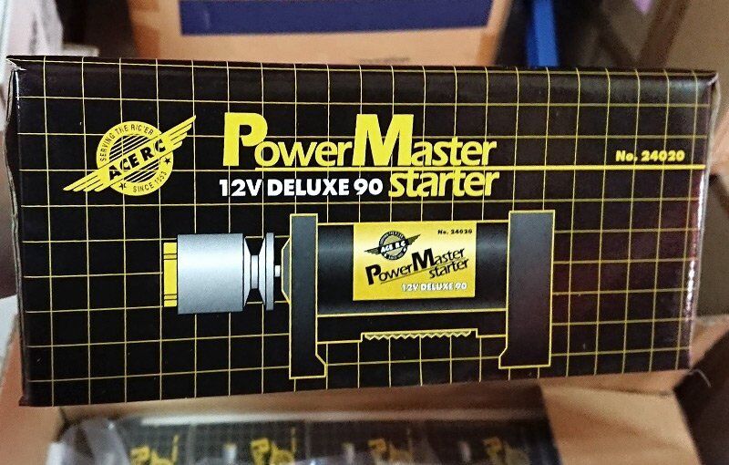 Thunder Tiger Power Master 12V Deluxe 90 Starter No.24020