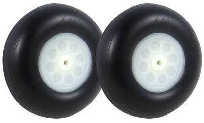 ANDERSON THREADED RUBBER WHEEL 76MM (PAIR)