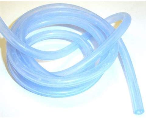 SILICONE FUEL TUBE  BLUE 3MMX8MM PER METER