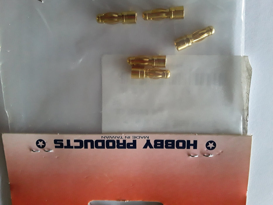 GOLD BANANNA MALE CONNECTOR