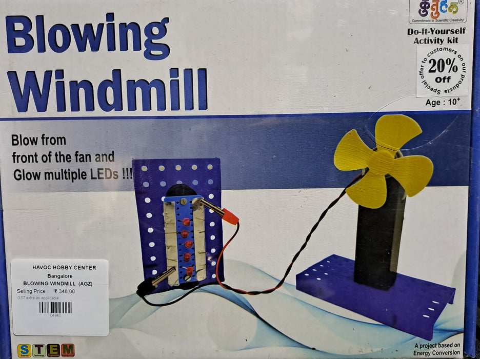 Blowing Windmill