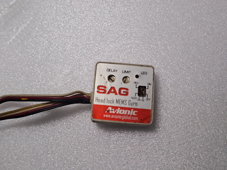 AVIONICS  SAG HEAD LOCK MEMS HELI GYRO PRE-OWNED
