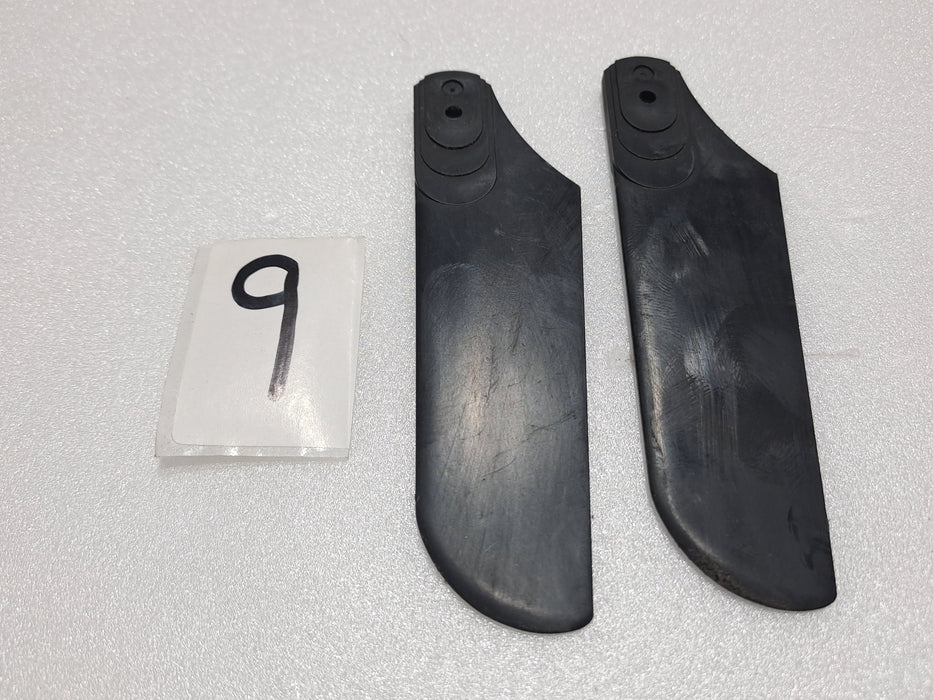 85MM TAIL BLADES PLASTIC (PAIR)PRE OWNED QUALITY