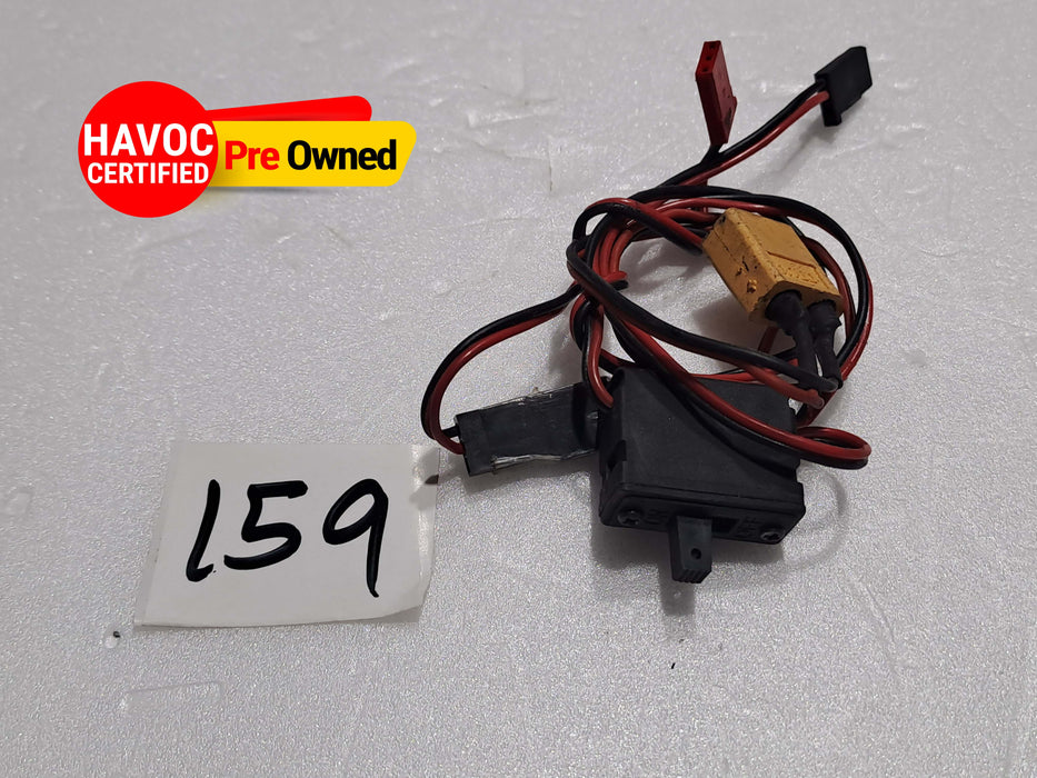 SWITCH FOR HELICOPTER WITH XT60 CONNECTOR PRE OWNED QUALITY