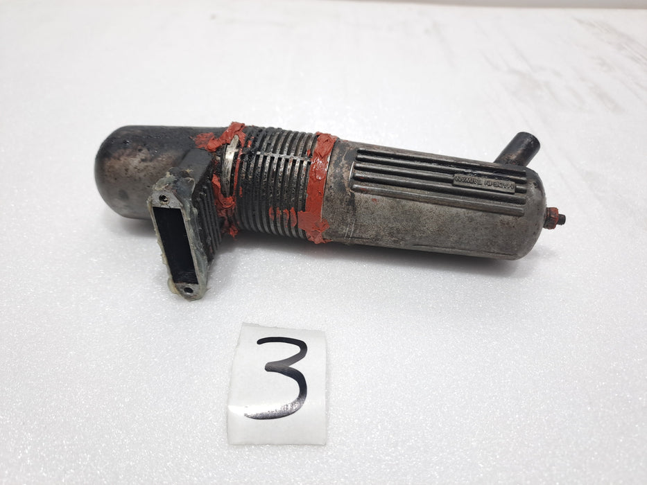 THUNDER TIGER 50 SIZE ENGINE MUFFLER SILENCER -QUALITY PRE OWNED