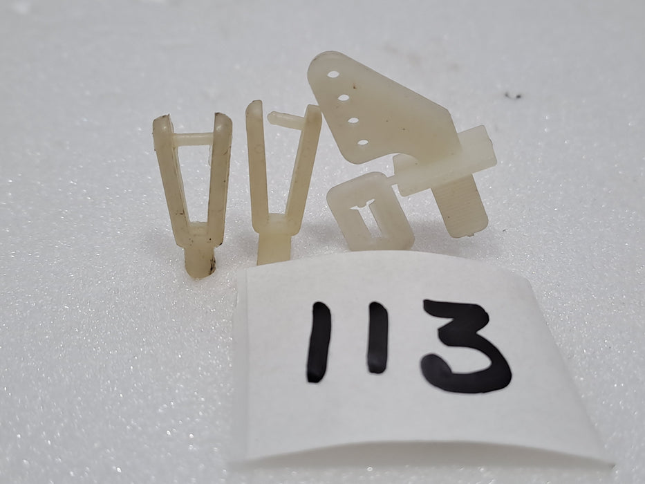 NYLON CLEVIS 2MM(1SET)& CONTROL HORN(1PC)- QUALITY PRE OWNED