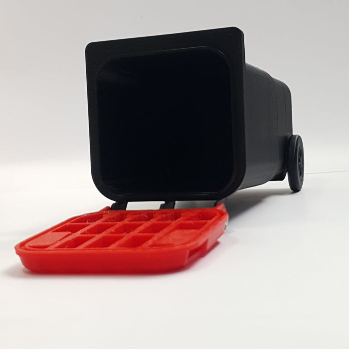 SCALE MINIATURE ACCESSORIES REALISTIC RC DUST BIN FOR 1:10 SCALE RC SETUPS