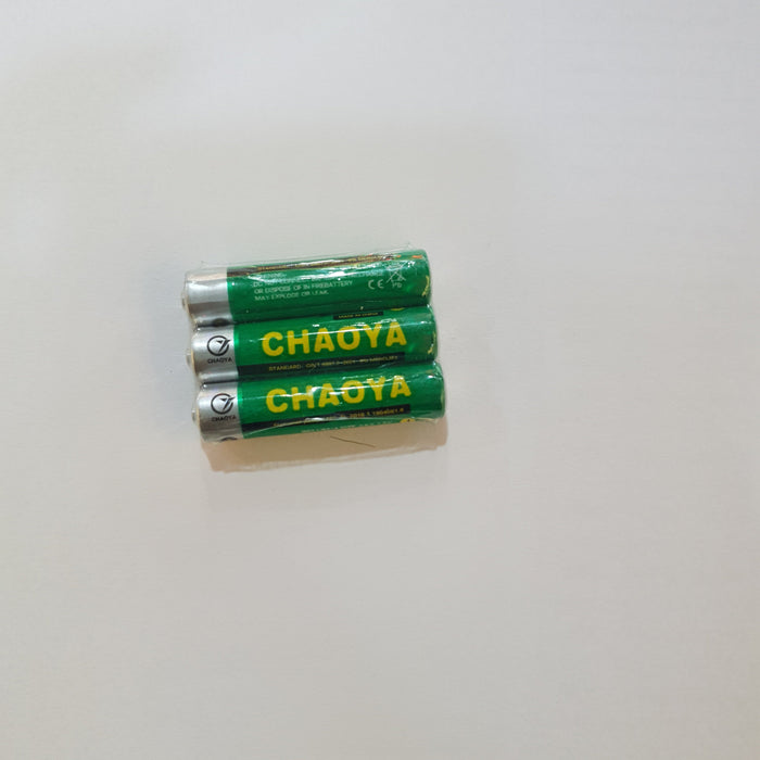 AAA BATTERY DISPOSABEL (PACK OF 3)