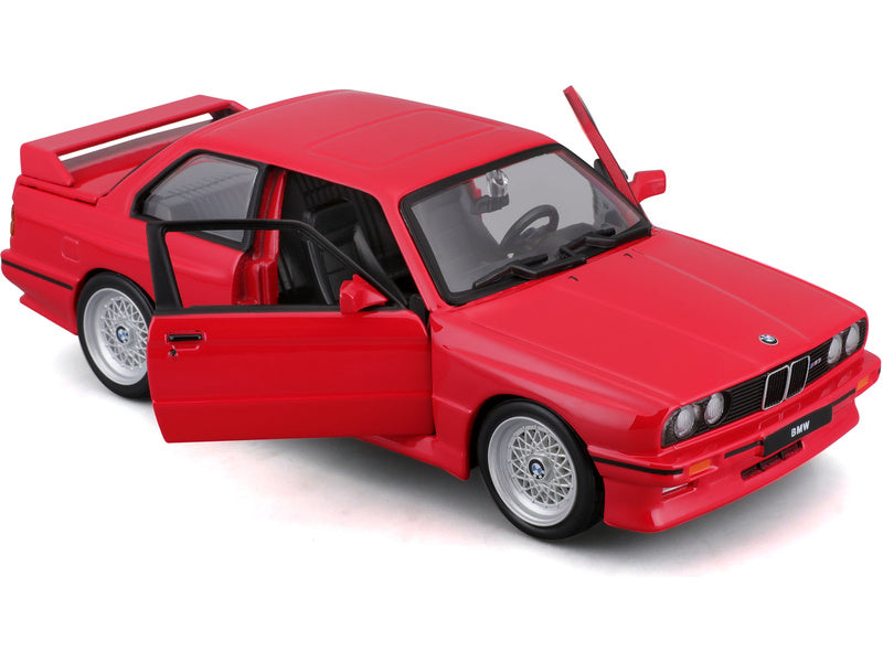 BBURAGO 1988 BMW 3 SERIES M3 1/24 DIECAST 18-91100RED