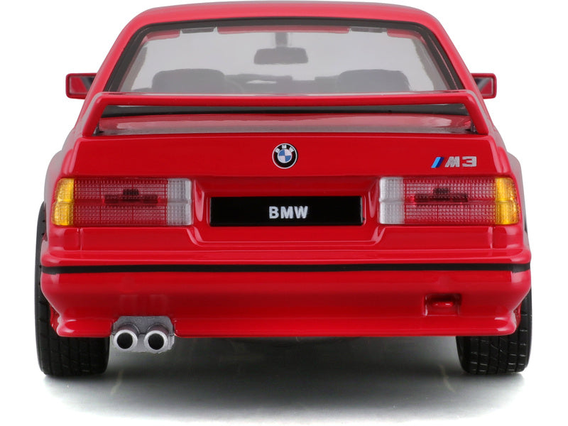 BBURAGO 1988 BMW 3 SERIES M3 1/24 DIECAST 18-91100RED