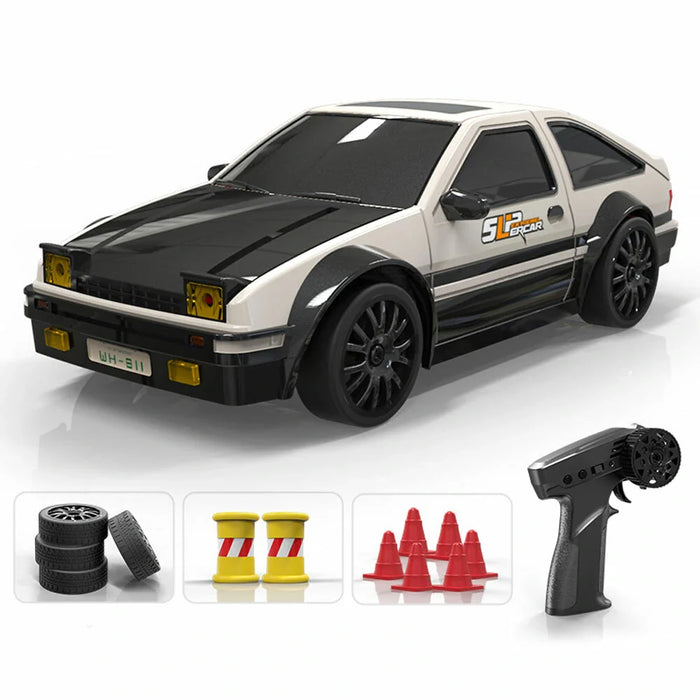 DRIFT CAR  1/24 SCALE S811 WHITE