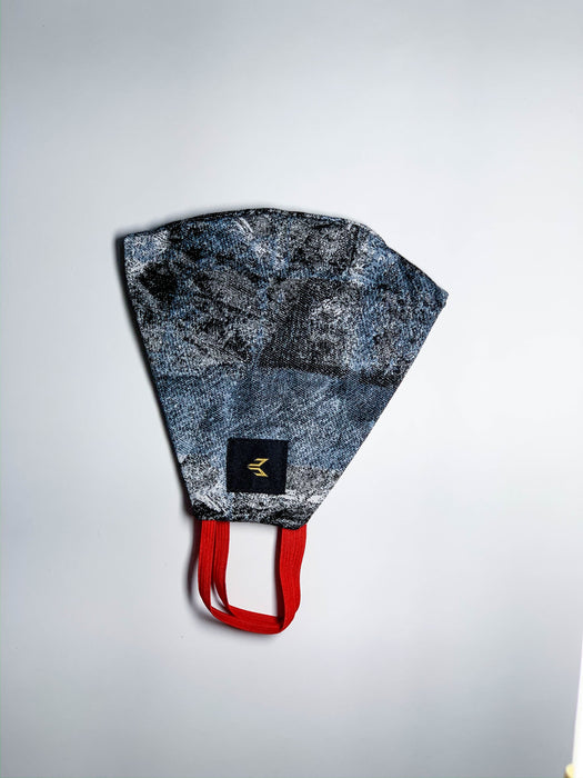 Face mask Denim Camo Blue Small,Medium,Large