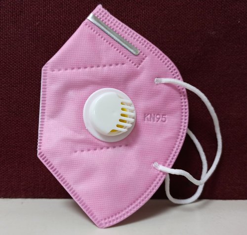 Pink Reusable KN95 Face Mask