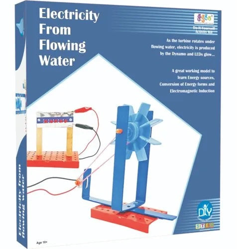 Electricity From Flowing Water Small Box