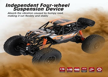 Rc Car 1:10Scale 4WD Electric Rock Crawler(2837)