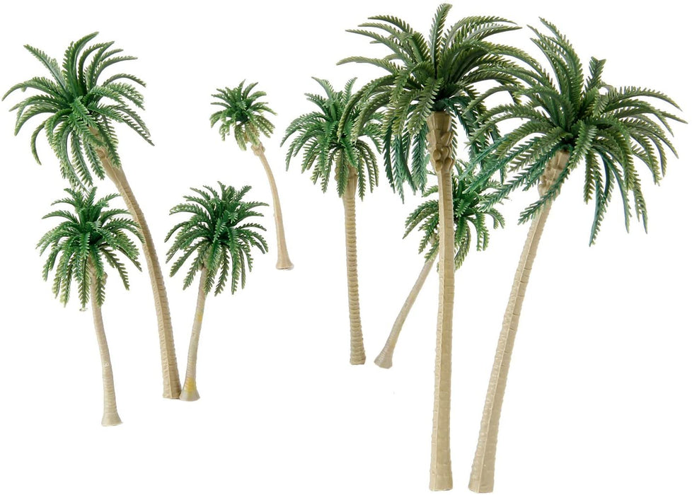 TROPICAL COCONUT PLAM TREES MIXED SIZE
