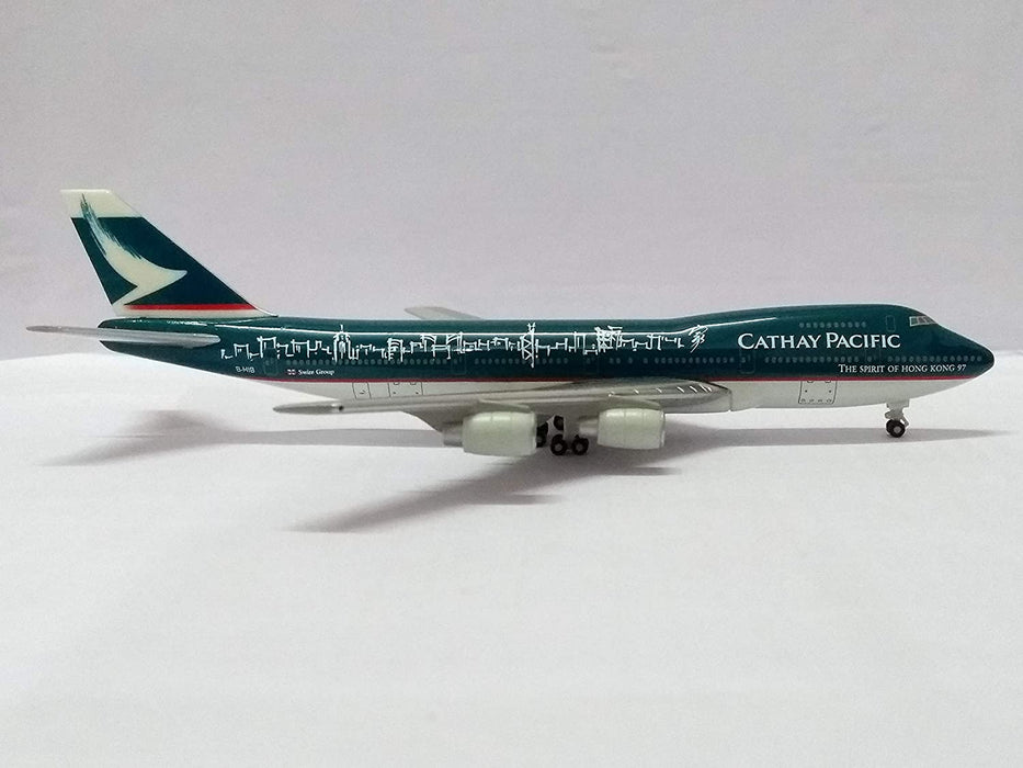 Airplane Diecast Metal Hogans B747 Scale 1:500 20Cm