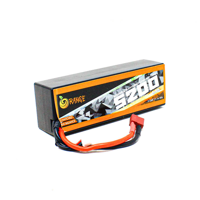 Orange 5200mAh 3S 45C (11.1V) Lithium Polymer Battery Pack
