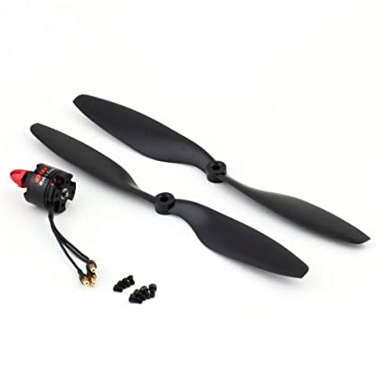EMAX MT2213 935KV Brushless DC Motor for Drone – Red Cap (CCW) With 1045 Propeller Combo (Original)