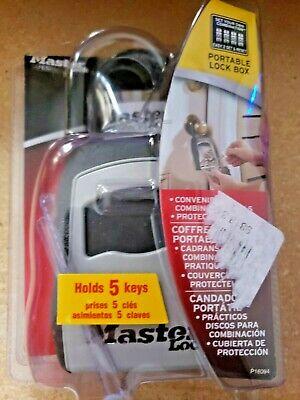 MASTER LOCK HOLDS 5 KEYS