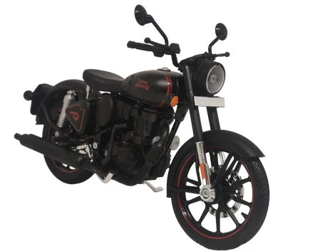 Royal Enfield Classic 350 Stealth Black colour scale 1/12 by Maisto