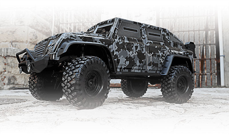 Traxxas TRX-4 Tactical Unit 1/10 Scale Trail Rock Crawler #82066-4