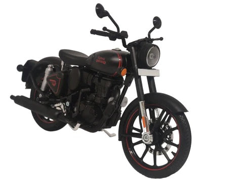 Maisto Royal Enfield Classic 350 Stealth Black colour Diecast 1/12