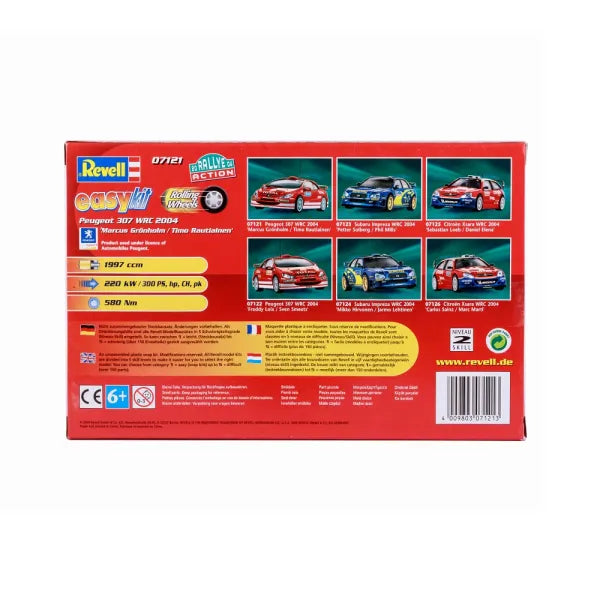 Revell Easykit Peugeot 307 WRC 2004 1:32 Scale (Officially Licensed) 07121