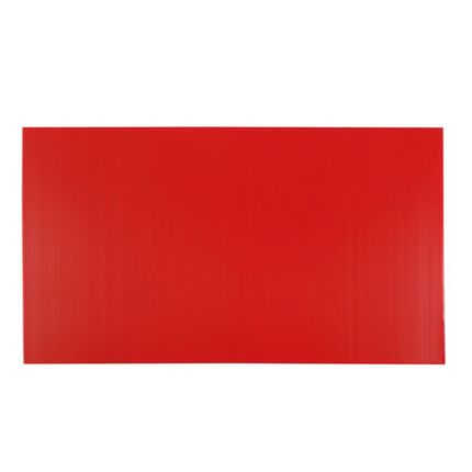 Coro Plast Red 3Mm (51"X39") PACK OF 3PC