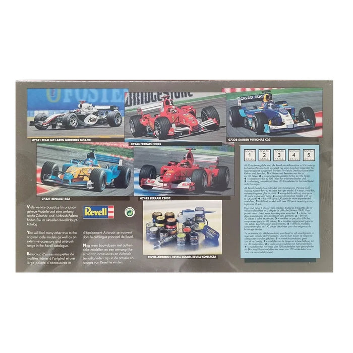 Revell BMW Sauber F1 Team 1:24 Scale Plastic Model Kit 07245 (Officially Licensed)
