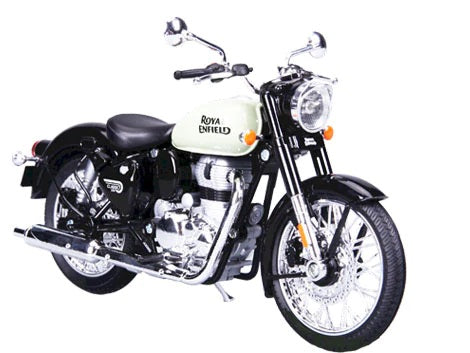 Maisto Royal Enfield Classic 350 Redditch Green colour Diecast  1/12