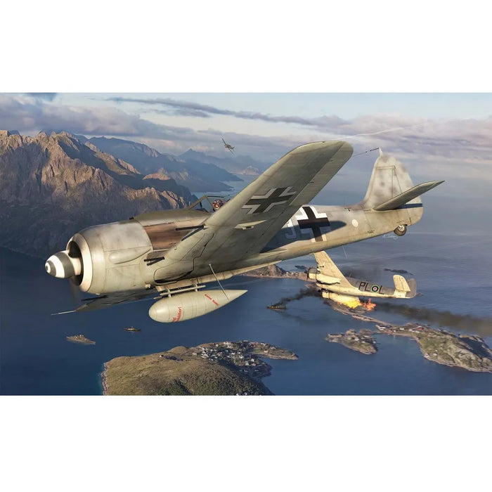 Airfix A01020A 1:72 Scale Focke-Wulf Fw190-A8 Aircraft Model Kit