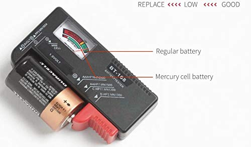 Battery Tester Checker 2Pk-2 Battery Tester Monitors For Aa,Aaa