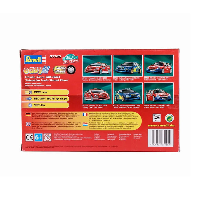 Revell Easykit Citroen Xsara WRC 2004 1:32 Scale (Officially Licensed) 07125