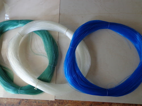 BLUE NYLON STRING 100MM