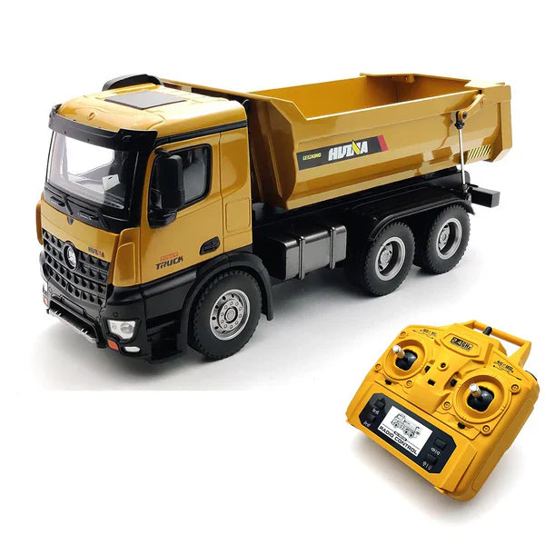 HUINA 1582 1:14 ALL METAL HEAVY DUTY DUMP TRUCK LOADER (2024 MODEL)