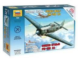 ZVEZDA FOCKE WOLF GERMAN FIGHTER