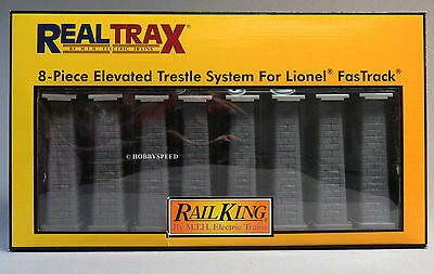 Realtrax 8 Piece Elevated Trestle Set 40-1034